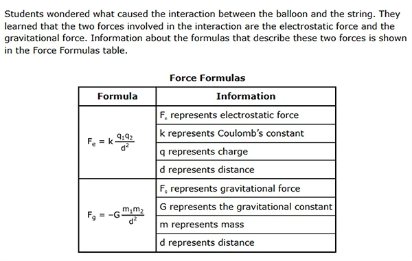 11th Grade Science Question