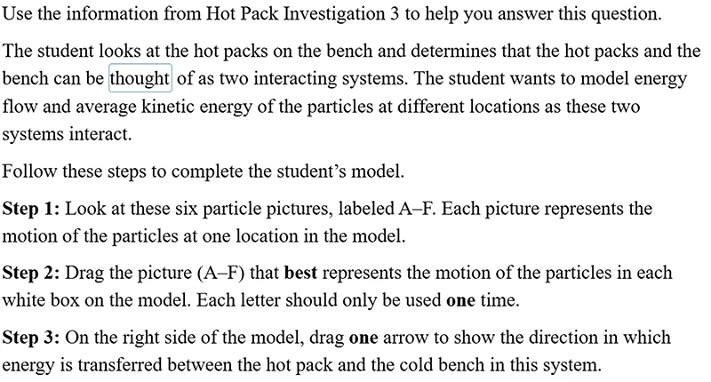 8th Grade Science Question