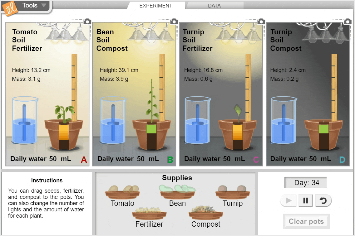 Growing Plants gif