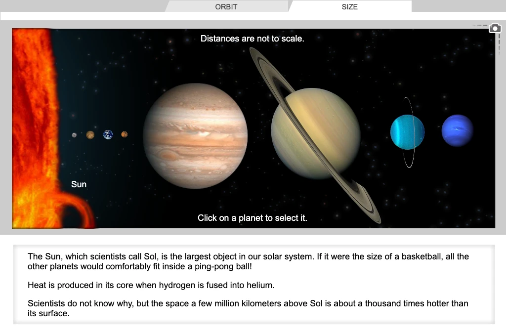 Solar System Gizmo