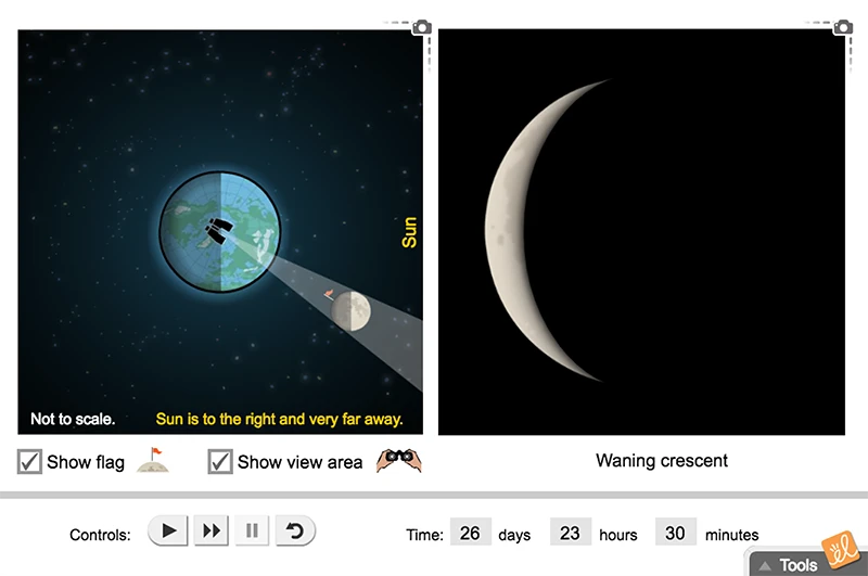 Phases of the Moon Gizmo