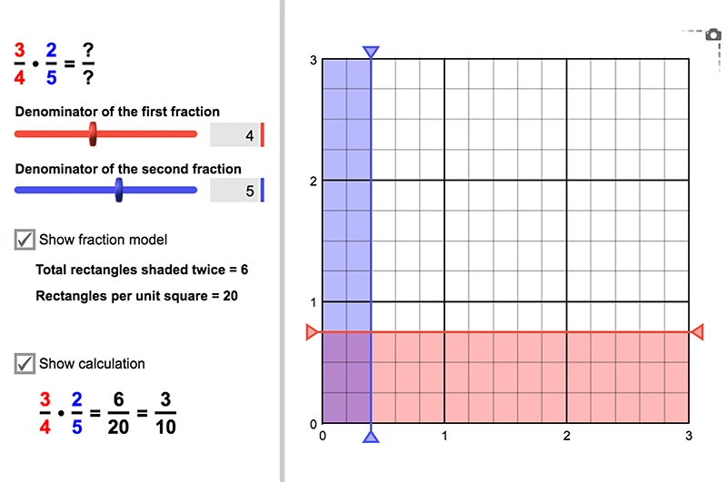 Multiplying Fractions Gizmo