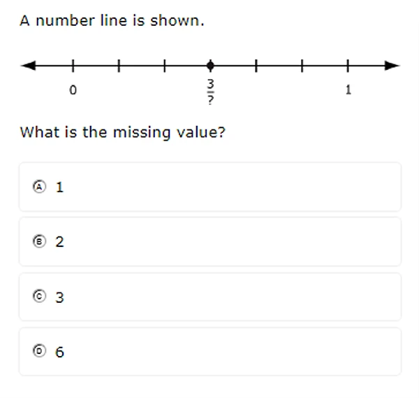 Grade 3 Math ATLAS Sample Question