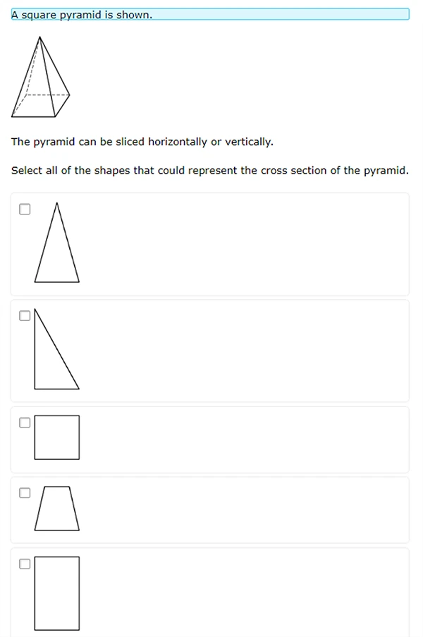 Grade 7 Math ATLAS Sample Question