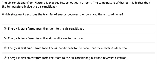 High School Science ATLAS Sample Question