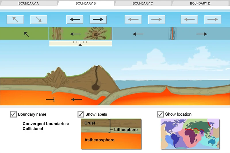 Plate Tectonics Gizmo
