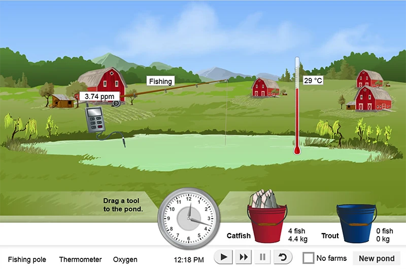 Pond Ecosystem Gizmo