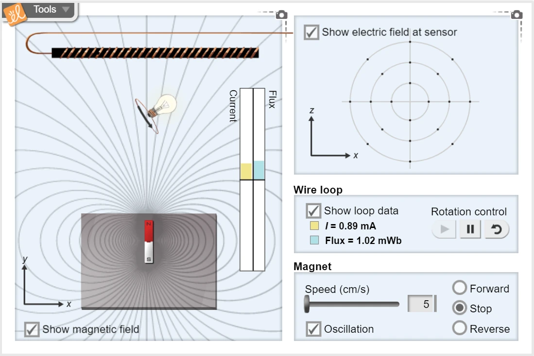 Electromagnetic Induction Gizmo