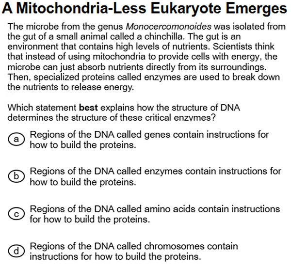 High School Science Question