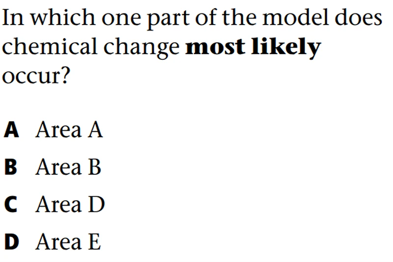 7th Grade Science Question