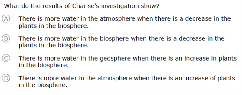 5th Grade Science Question