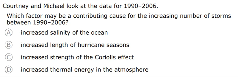 8th Grade Science Question