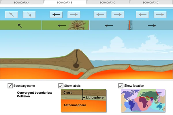 Plate Tectonics Gizmo