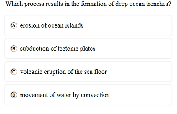 8th Grade Science Question