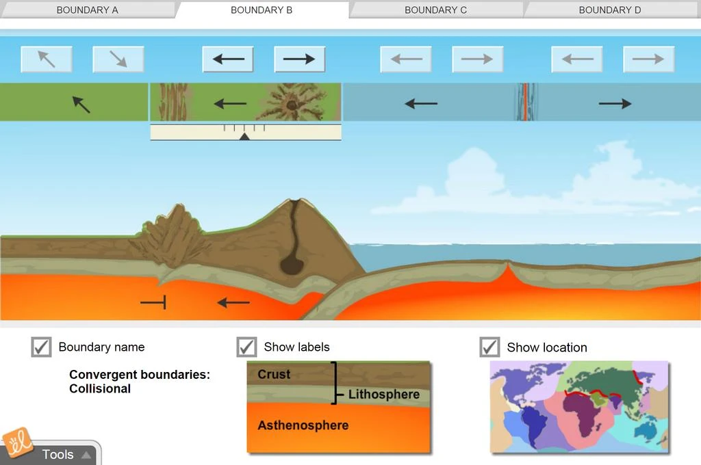 Plate Tectonics Gizmo