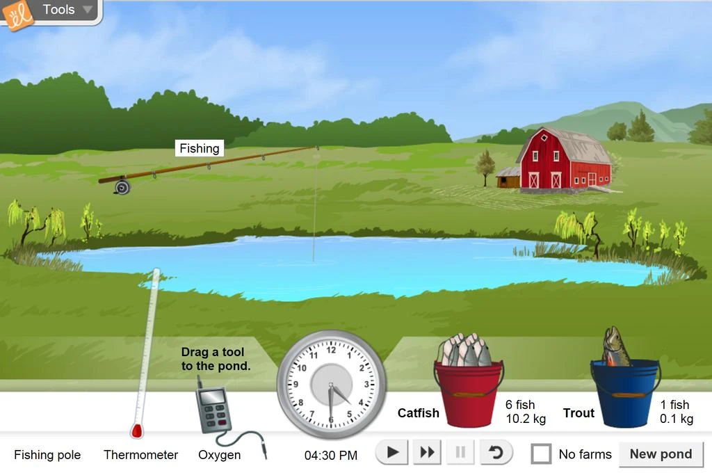 Pond Ecosystem Gizmo