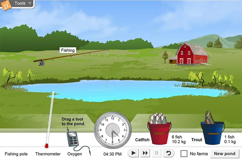Pond Ecosystem Gizmo