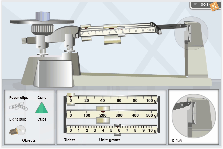 Triple Beam Balance gif